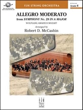 Allegro Moderato Orchestra sheet music cover